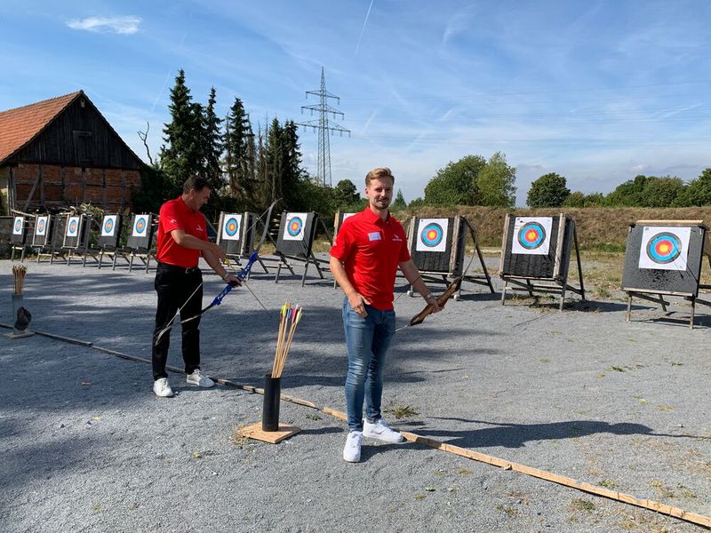 Jens Pälmer und Marwin Nowakowski von CrowdStrike (Bild: Westcon-Comstor)