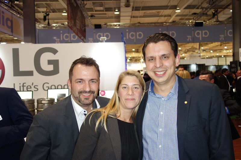 Ein grandioses Team sind Timo White, Verena von Oertzen und Kai Volmer, LG (Bild: IT-BUSINESS)