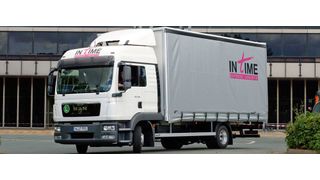 Per Lkw zum Bestimmungsort: In Time bietet seinen Kunden europaweit Direkt- und Expresstransporte. (In Time Express Logistik)