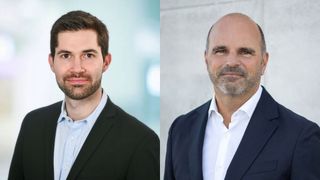 Florian Kraft (l.) löst Markus Siebrecht an der Spitze von Renault Deutschland ab. (Bild: Renault/Armin Hoehner)