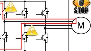 Bild 1: Überlaststrom kann eine fehlerhafte Verbindung oder Schäden verursachen. (Bild: Toshiba)