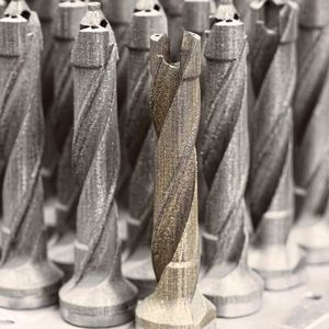 Mapal brachte 2014 mit dem Schneidplattenbohrer QTD für den Durchmesserbereich 8 bis 13 mm das erste additiv gefertigte Produkt zur Serienreife.