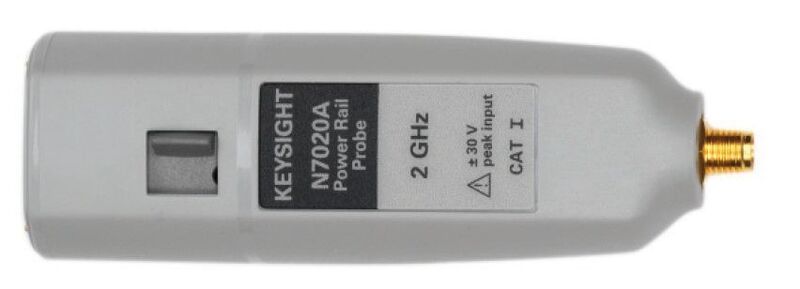 Der aktive Tastkopf N7020A von Keysight. Er kompensiert eine Offsetspannung von ±24 V. (dataTec)