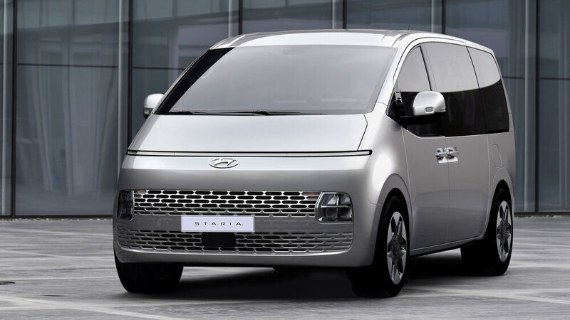 Er soll unter anderem durch sein futuristisches Design punkten. (Hyundai)