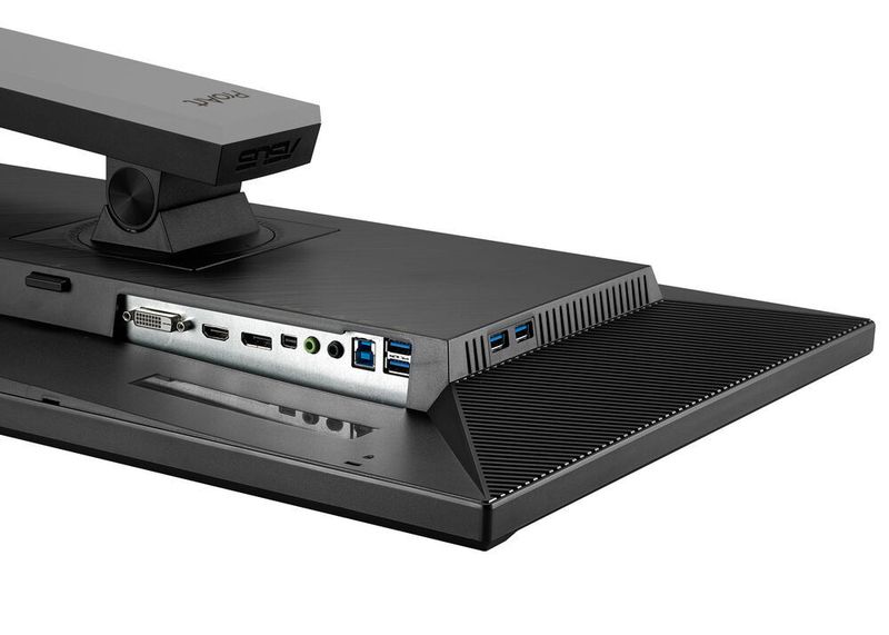 Der PA278QV verfügt über Höhenverstellung und Pivotfunktion.  (Asus)