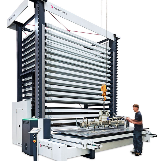 Lagerturm: Handhabung und Design verbessert