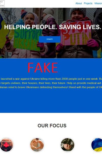 Fake-Websites können gut gemacht sein. (Bild: Bitdefender)