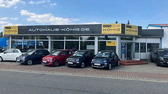 Insgesamt 350 Neu- und Gebrauchtwagen will Gotthard König künftig jährlich in Anklam verkaufen. Das Autohausgelände ist gut 8.400 Quadratmeter groß.(Bild:  Gotthard König)