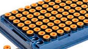 This pioneering technology combines the proven benefits of Fluid X 2D-coded sample tubes with compatibility for advanced acoustic liquid handling systems.  (Source: Azenta Life Sciences)