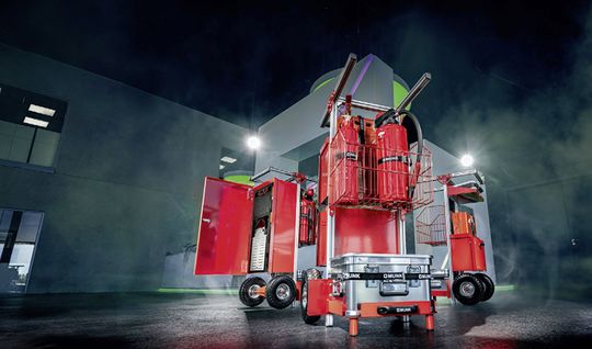 Für Einsatzkräfte und Ersthelfer: SafeCaddies der Munk Rettungstechnik.(Bild: MUNK Rettungstechnik)