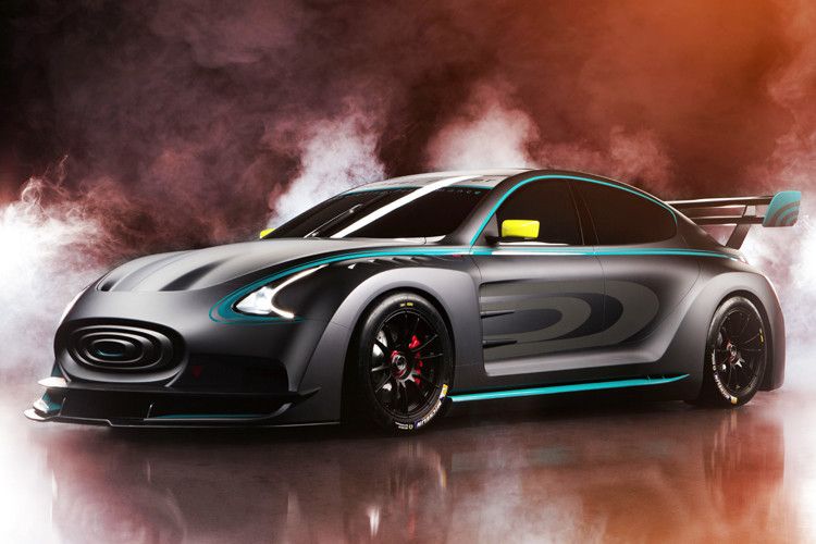 ... zeigte Thunder Power auch die Studie eines Rennmodells mit Elektro-Antrieb. (Foto: Thunder Power)
