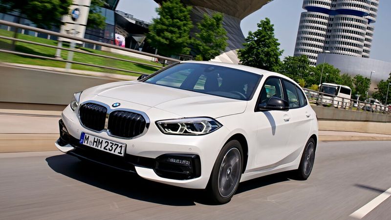 Der derzeitige 1er F40 wird wohl 2025 erneuert. (Bild: BMW)