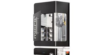 Das Werkzeugmagazin der Micro5 für 60 Werkzeuge für eine mannarme Fertigung. (Bild: Chiron)