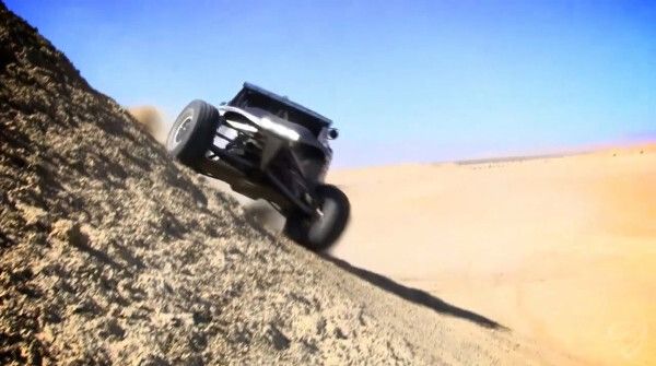 Das EV 1 ist der erste elektrisch angetriebene Rennwagen für Baja-Rennen (Bildquelle: SRI, SRD, EV West)