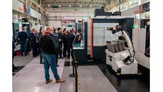 Over 500 manufacturing professionals visited Yamazaki Mazak’s November Open House. (Source: Yamazaki Mazak)