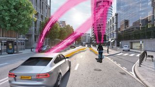 Continental und die Telekom entwickeln einen vernetzten Schutz für Radfahrer. (Continental)