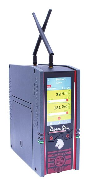 Die Kommunikationszentrale Connect erlaubt nun auch bei manuellen Verschraubungen sowie in der Qualitätssicherung eine bessere Prozesskontrolle. (Bild: Desoutter)