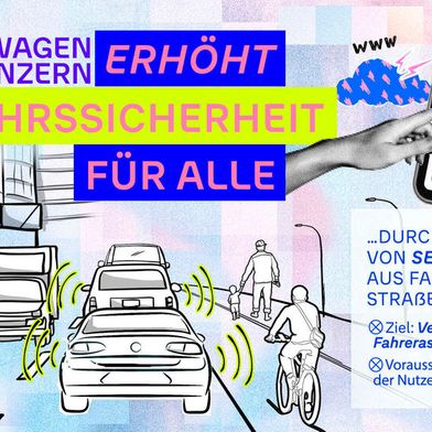 Die Marken des Volkswagen Konzerns wollen Fahrerassistenzsysteme mit Sensor- und Bilddaten aus Kundenfahrzeugen und realen Verkehrssituationen optimieren. (Bild: Volkswagen)