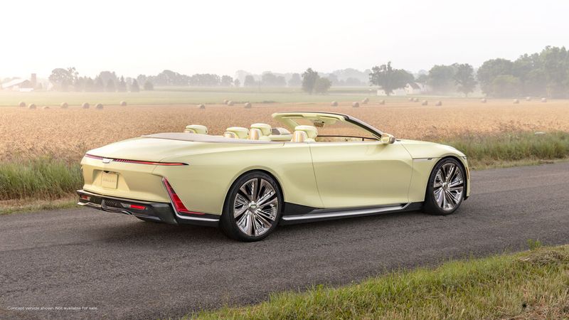 Cadillac hat wieder ein luxuriöses Cabriolet – wenn auch nur als Konzeptauto.(Bild:  Cadillac)