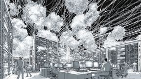 Cloud Storage FUSE soll die direkte Verarbeitung großer Datenmengen für Analyse-, KI- und ML-Workloads ermöglichen. (Bild: Midjourney / KI-generiert)