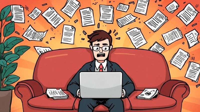 Digitale Verwaltung vom Sofa? Bürger und Bürgerinnen in Hessen sollen bald davon profitieren können.(Bild:  Canva / KI-generiert)