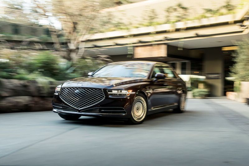 Mit seiner Automobilmarke Genesis versucht sich der koreanische Hersteller Hyundai in der Oberklasse.  (James Lipman)