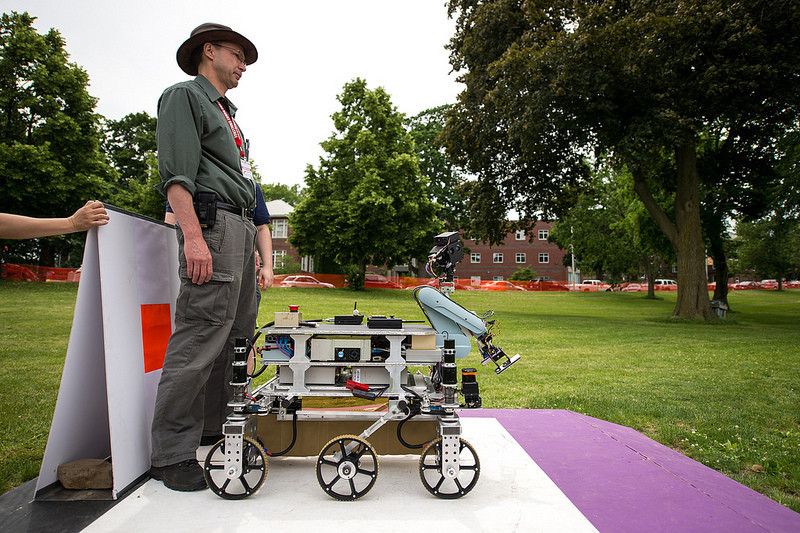 Impressionen von der Sample Return Robot Challenge (NASA)