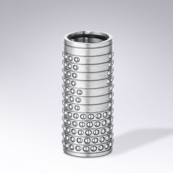 Die Kugelkäfige sind aus verschiedenen Materialien verfügbar, hier Aluminium. (Bild: Fibro)