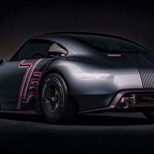 Erst auf den zweiten Blick werden antike Anklänge an den 356 sichtbar.(Bild:  Porsche)