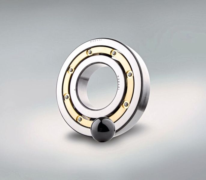 Die Hybrid-Rillenkugellager von NSK sind ebenso belastbar wie herkömmliche Wälzlager mit Kugeln aus Wälzlagerstahl. Die Reibung zwischen Laufbahn und Wälzkörpern ist jedoch geringer, und im Betrieb entstehen geringere Zentrifugalkräfte. (Bild: NSK)