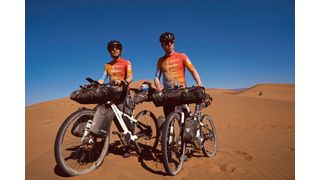 Through the desert regions of Morocco with the Buddy X1 e-bike. Brought to market by Buddy Bike and Isoco/V Frames. (Source: Lehvoss)