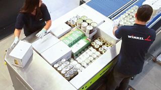 Winkel präsentiert in Stuttgart sein umfangreiches Portfolio an Kommissionier- und Palettenhandlinglösungen. (Winkel)