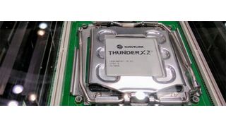Cavium ThunderX 2 in einem "Olympus"-Server gemäß dem OCP Project.  (Cavium/HPE)