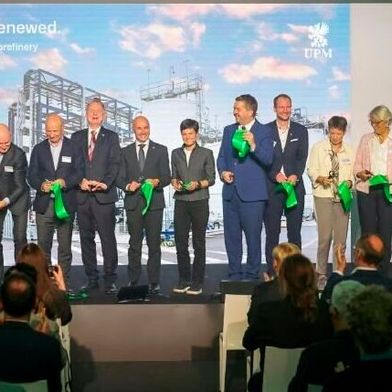 UPM inaugura la sua bioraffineria di Leuna. (Fonte:UPM)