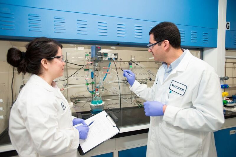 Die neuen F&E-Labors in Ann Arbor im US-Bundesstaat Michigan sind modern ausgestattet und ermöglichen damit die Entwicklung innovativer Kundenlösungen.  (Wacker Chemie)