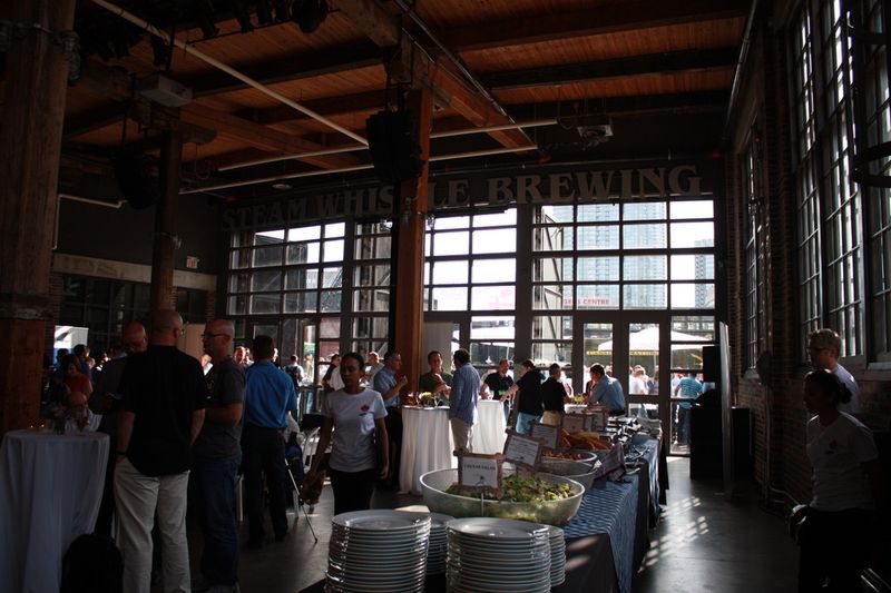 Location für die Willkommens-Party war die Steamwhistle Brewery. (Archiv: Vogel Business Media)