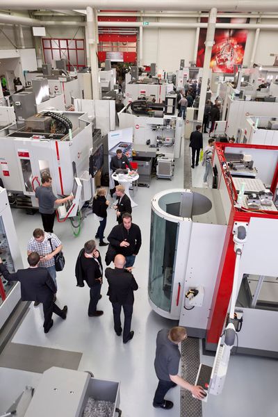 Eindrücke von der Hermle Hausausstellung. (Bild: Hermle)