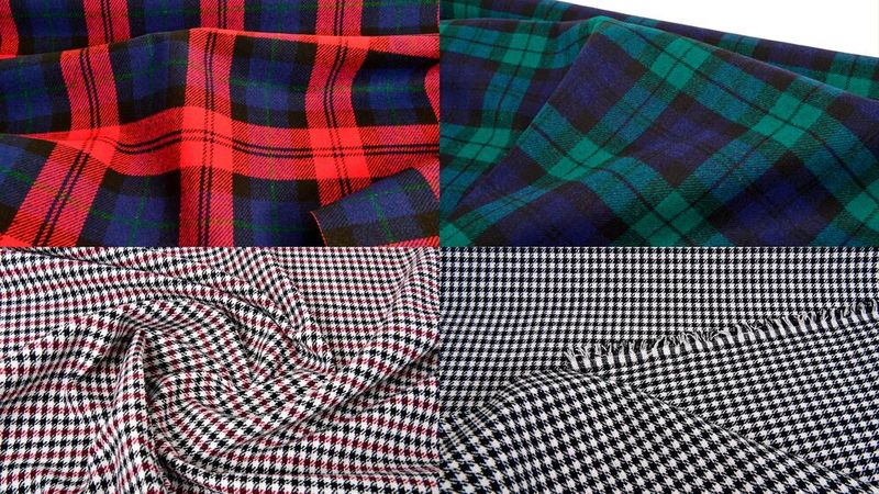 Bei Porsche finden sich 1974 drei dieser sogenannten Tartans exklusiv in der Ausstattungsliste des 911 Turbo. Erst im Modelljahr 1976 ziehen sie in den Elfer ein. Typisch für Tartans ist das Karomuster, das beim Weben durch die Verwendung verschiedenfarbiger Fäden entsteht (oben). Ab 1963 schmückte Pepita auf Wunsch die Sitze des Porsche 356, zwei Jahre später ist es auch für das 911 F-Modell erhältlich. Pepita besteht aus Karos, die durch diagonal verlaufende Streifen miteinander verbunden sind. Die Bezeichnung des Musters geht auf den Künstlernamen der spanischen Tänzerin Josefa Durán y Ortega aus dem 19. Jahrhundert zurück: Pepita de Oliva (unten). (Bild: Porsche)