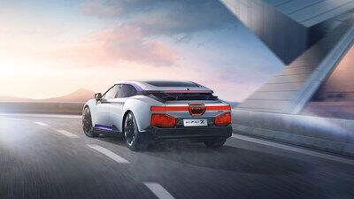 Der Hiphi Z soll elektrisch bis zu 705 Kilometer weit fahren können. (Bild: Human Horizons)