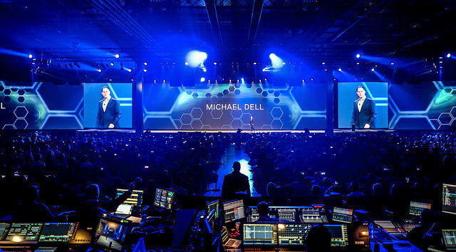 Die Keynote von Michael Dell eröffnete die Dell EMC World 2017 in Las Vegas. (Dell EMC)