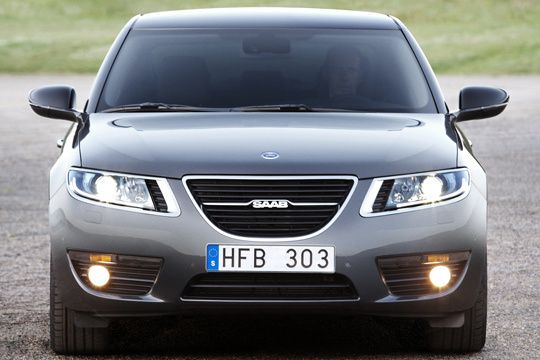 Mit seiner Länge und seiner Ausstattung spielt der neue Saab 9-5 ganz klar in der Audi-BMW-Mercedes-Liga. (Archiv: Vogel Business Media)