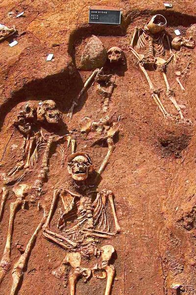 Unter anderem bei einer Ausgrabung auf einem Friedhof im dänischen Sejet gefundenen Skelette lieferten genetische Proben für die Kieler Forschungsarbeit. (Bild: Unit of Anthropology, ADBOU, SDU)