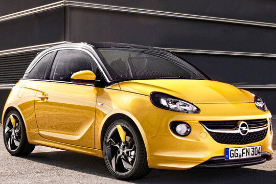 Der Opel Adam nimmt ab 2013 den Fiat 500 ins Visier. (Foto: Opel)