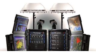 Drohnenabwehr: Das komplette System zur Abwehr von Drohnen besteht aus Antennen, einem Echtzeit-Spektrum-Analysator und der Software RTSA-Suite Pro. (Aaronia)