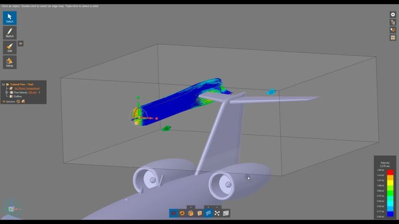 Discovery Live unterstützt fluidische, strukturelle und thermische Simulations-Applikationen (Ansys)