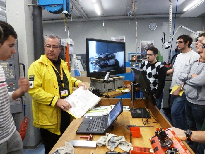 Séminaire Sandvik du 31 janvier 2013 au Technopôle de Ste-Croix. (Image: CPNV, Y. Neuenschwander)