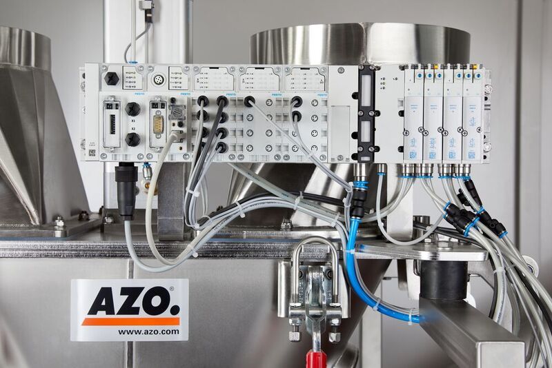Whilst the process control system takes care of the big picture in terms of control engineering, the modular electrical terminal CPX from Festo assumes the detailed processes of the docking and undocking procedures with its integrated controller CEC and valve terminal MPA. (Festo/AZO)
