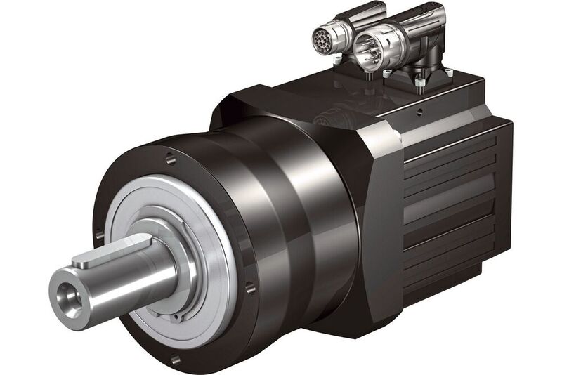 Der kompakte Servo-Planetengetriebemotor der Baureihe PEEZ ist laut Hersteller nicht nur sehr energieeffizient, sondern aufgrund der hochwertigen Schrägverzahnung auch sehr laufruhig. (Bild: Stöber Antriebstechnik)