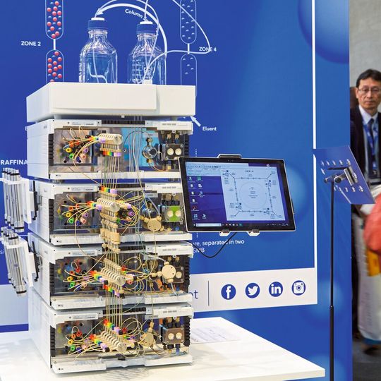 1 In Halle 4.1 werden 2022 auch diverse Aussteller aus der Labor- und Analysentechnik ihre Neuheiten zeigen. 1 In Halle 4.1 werden 2022 auch diverse Aussteller aus der Labor- und Analysentechnik ihre Neuheiten zeigen.