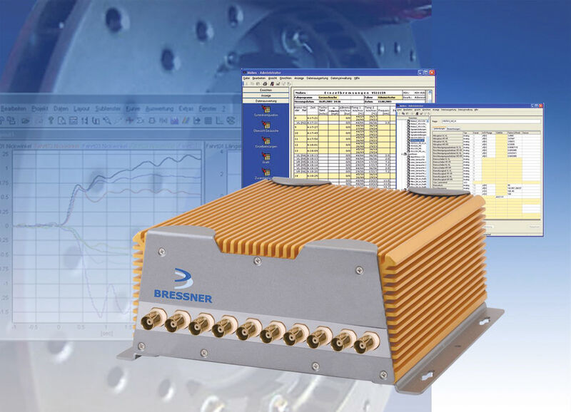 Mobes: Mobiles Komplettsystem für die Erfassung und Auswertung von Bremsgeräuschen: Ein Custom Design von Bressner in Zusammenarbeit mit führenden Herstellern der Automobilindustrie. (Bild: Bressner)